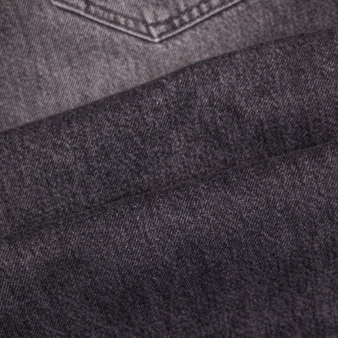 Washed Grey Denim Modern Cut