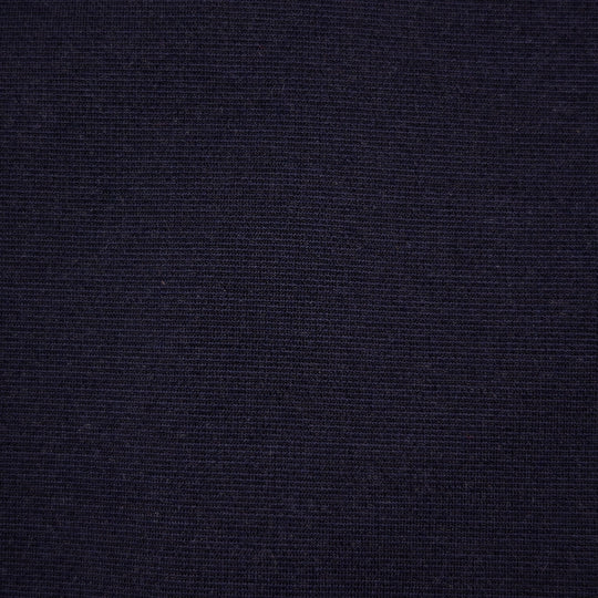 Navy Wool Stretch Mandarin Nehru Jacket