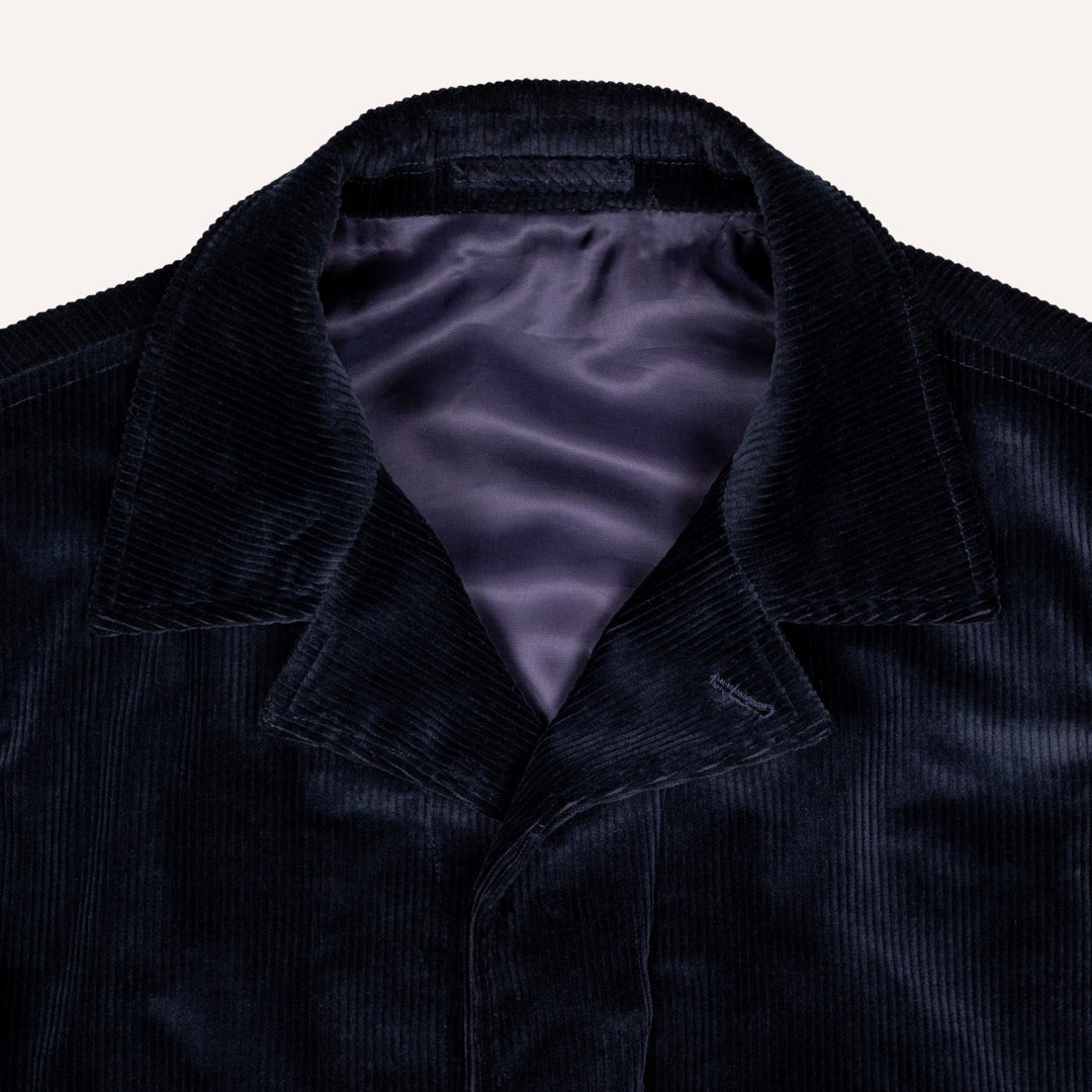 Navy Cotton Corduroy Traveller Jacket