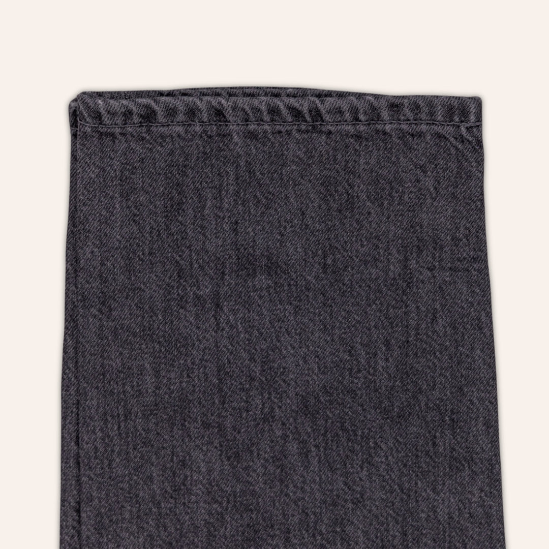 Washed Grey Denim Modern Cut