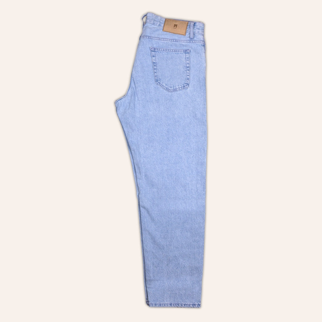 Bleach Washed Denim Modern Cut