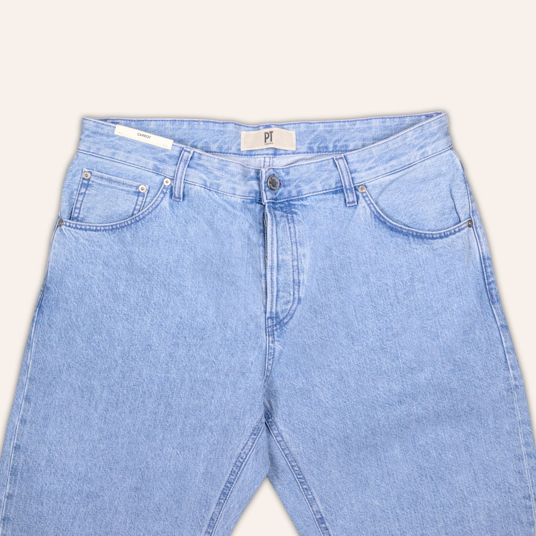Bleach Washed Denim Modern Cut