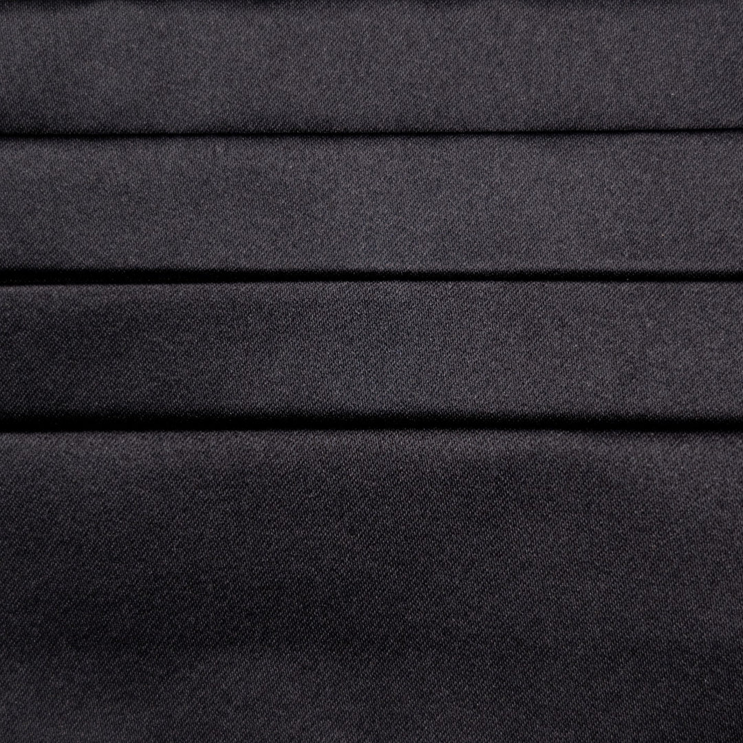 Black Satin Silk Cummberbund