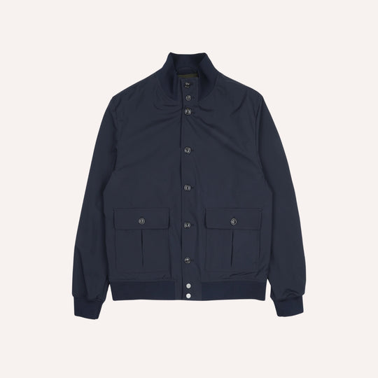 Navy Technical Waterproof Valstarino Jacket
