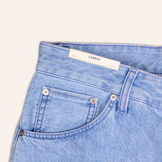 Bleach Washed Denim Modern Cut