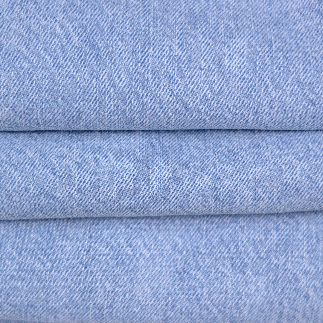 Bleach Washed Denim Modern Cut