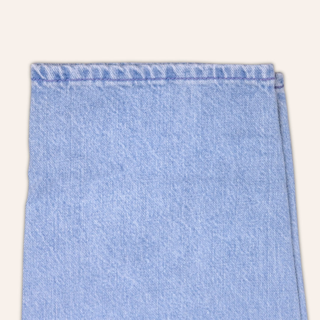 Bleach Washed Denim Modern Cut