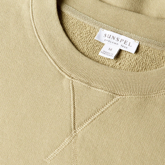 Pistachio Green Loopback Sweatshirt