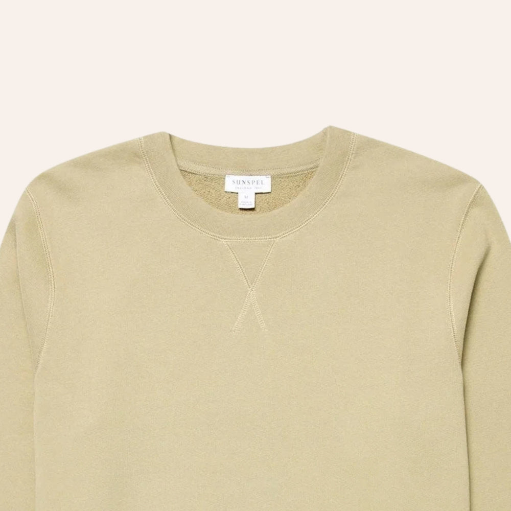 Pistachio Green Loopback Sweatshirt