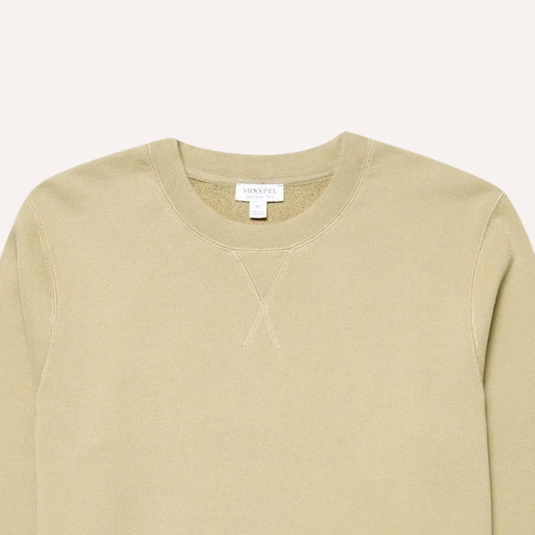 Pistachio Green Loopback Sweatshirt