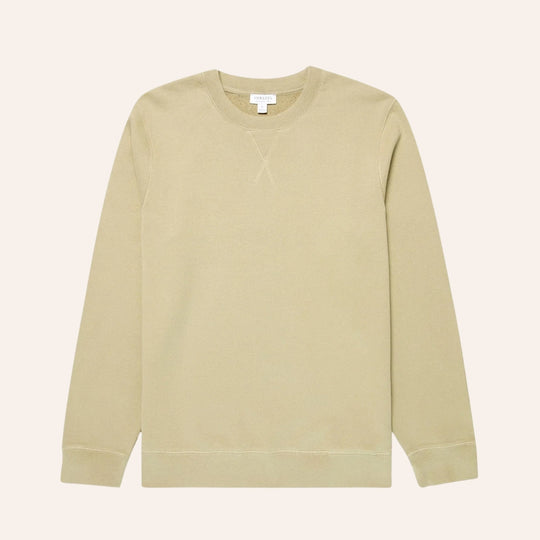 Pistachio Green Loopback Sweatshirt