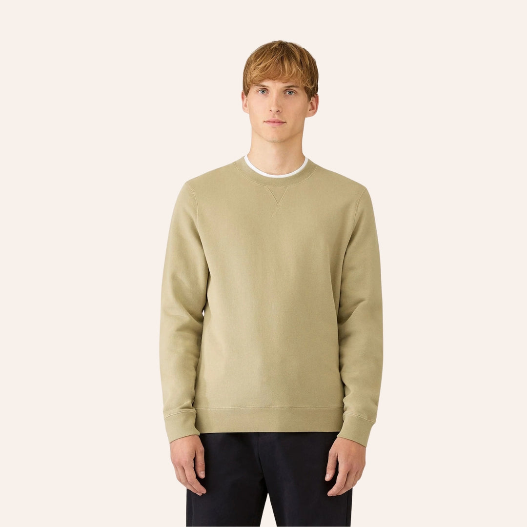 Pistachio Green Loopback Sweatshirt