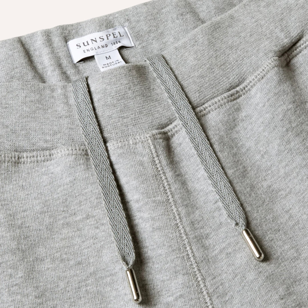 Grey Melange Loopback Track Pant