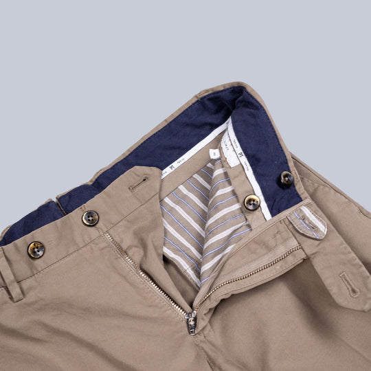 Taupe Cotton Chino