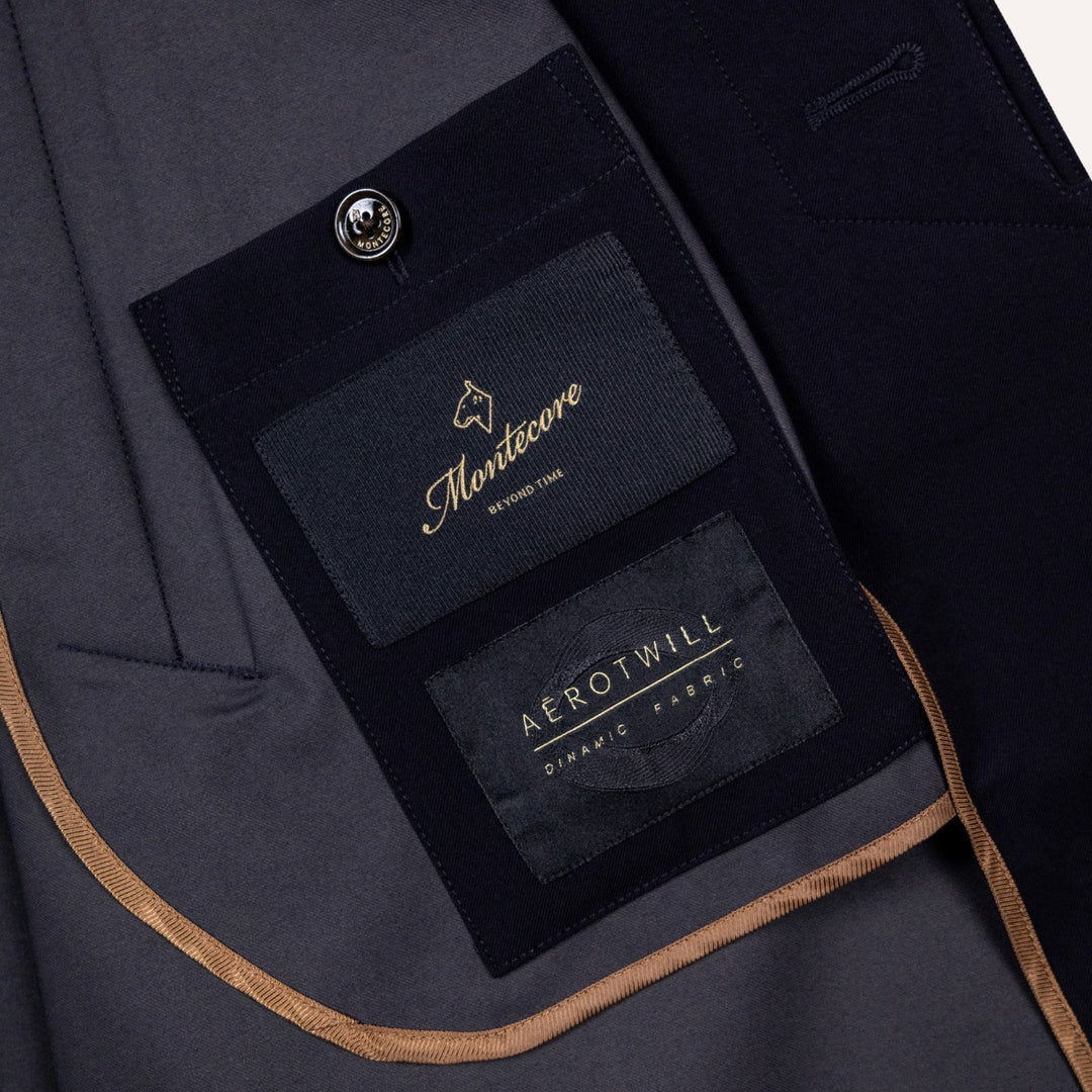 Navy Unlined Technical Car Coat