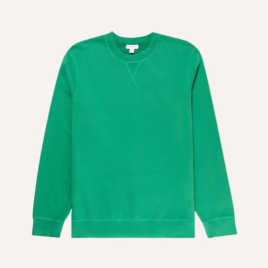 Bright Green Loopback Sweatshirt