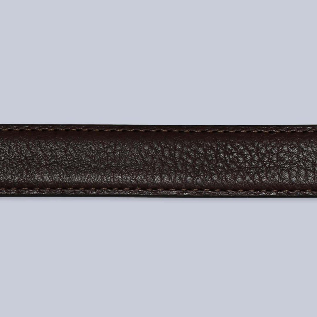 Brown Leather 25mm Belt