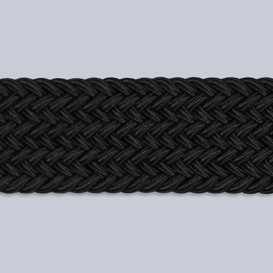 Brown Textile Woven Belt