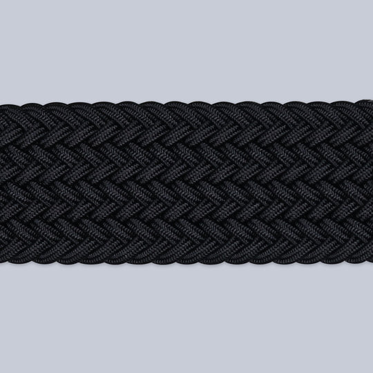 Navy Textile Woven Belt