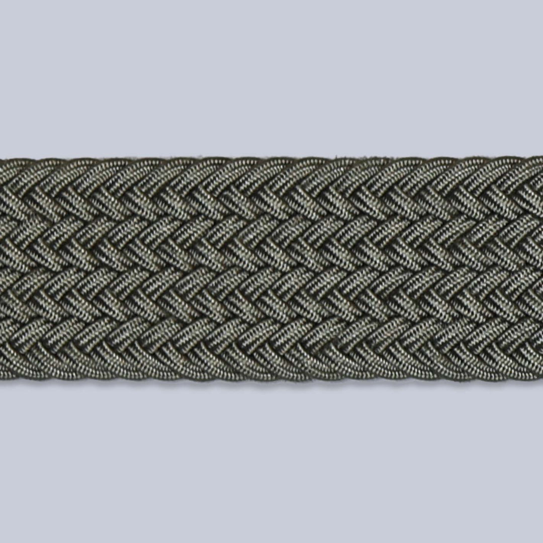 Olive Green Textile Woven Belt