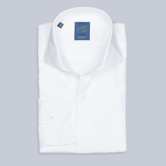 White Oxford Cutaway Shirt