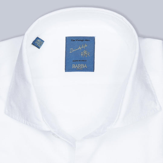 White Oxford Cutaway Shirt