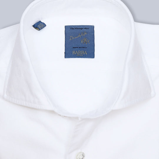 White Royal Oxford Cutaway Shirt