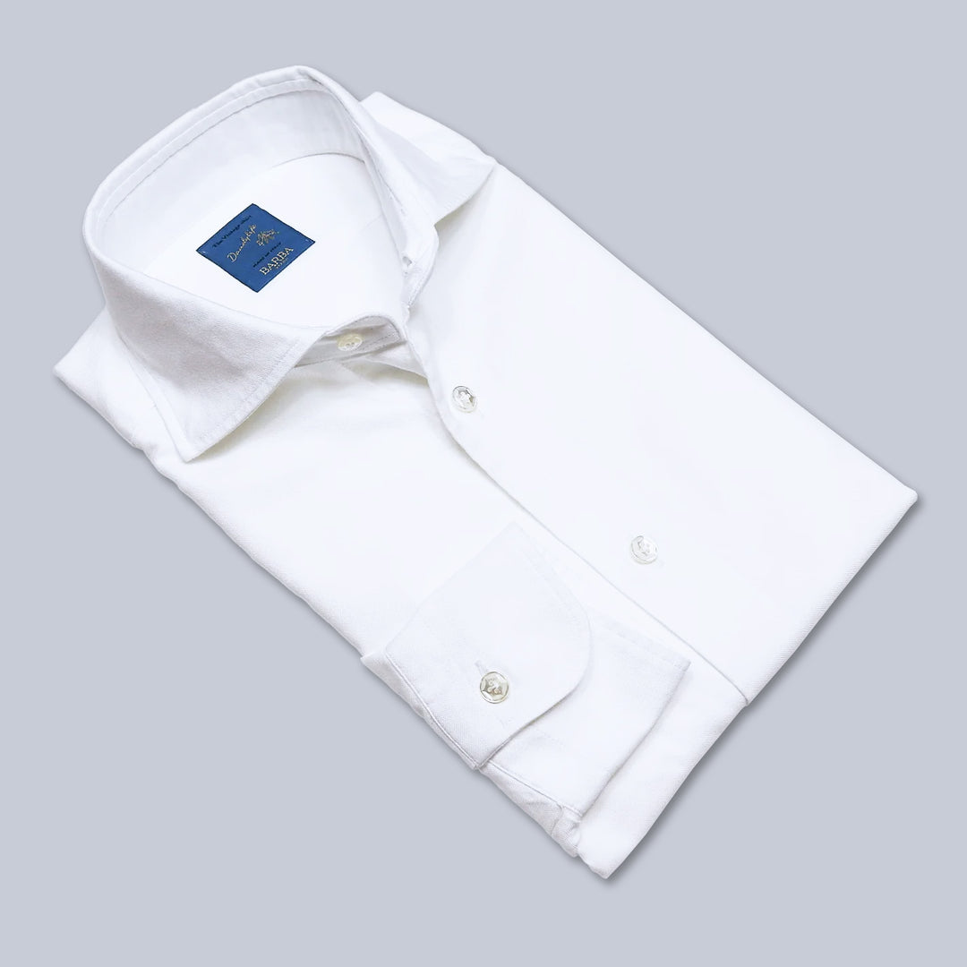 White Royal Oxford Cutaway Shirt
