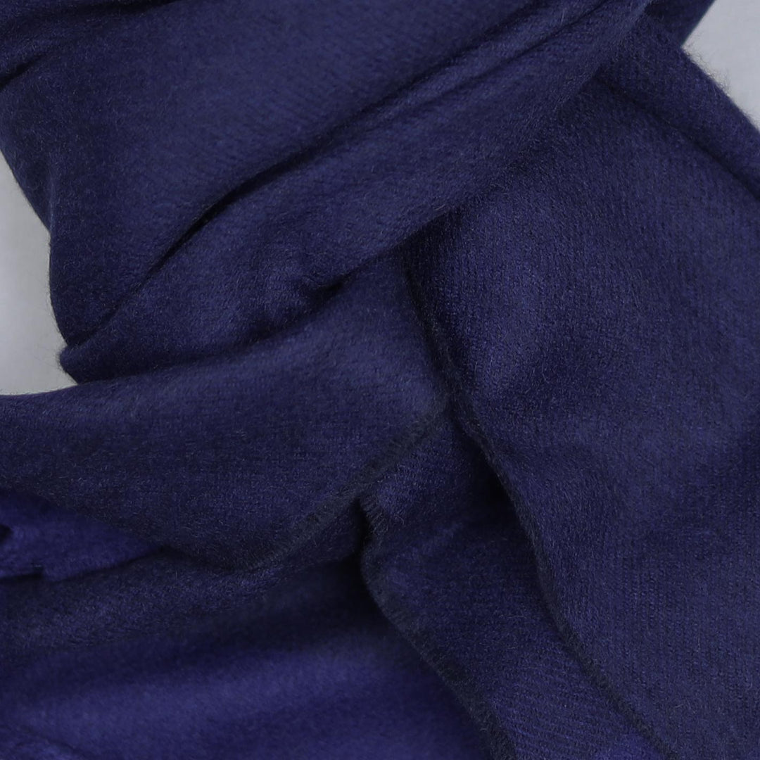 Blue Vale Lambswool Cashmere Large Scarf