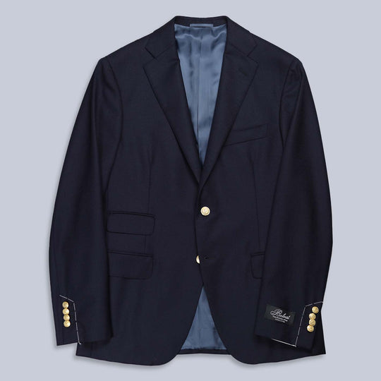 Navy Wool Club Blazer