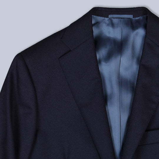 Navy Wool Club Blazer