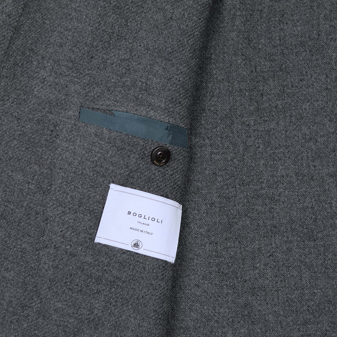 Grey Wool Cashmere Blazer