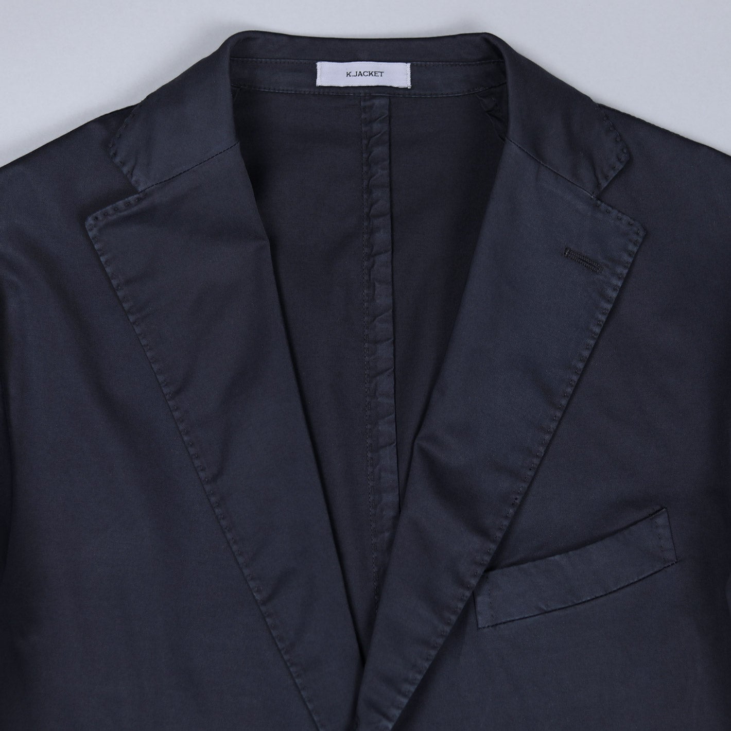 Navy Cotton Blazer – Lund & Lund