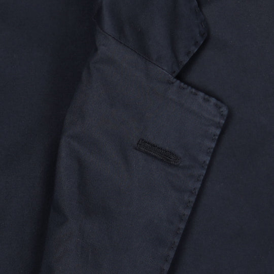 Navy Cotton Suit