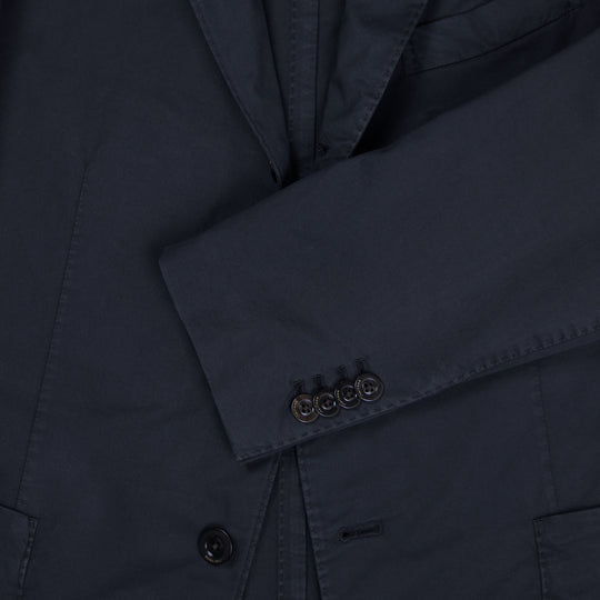 Navy Cotton Suit