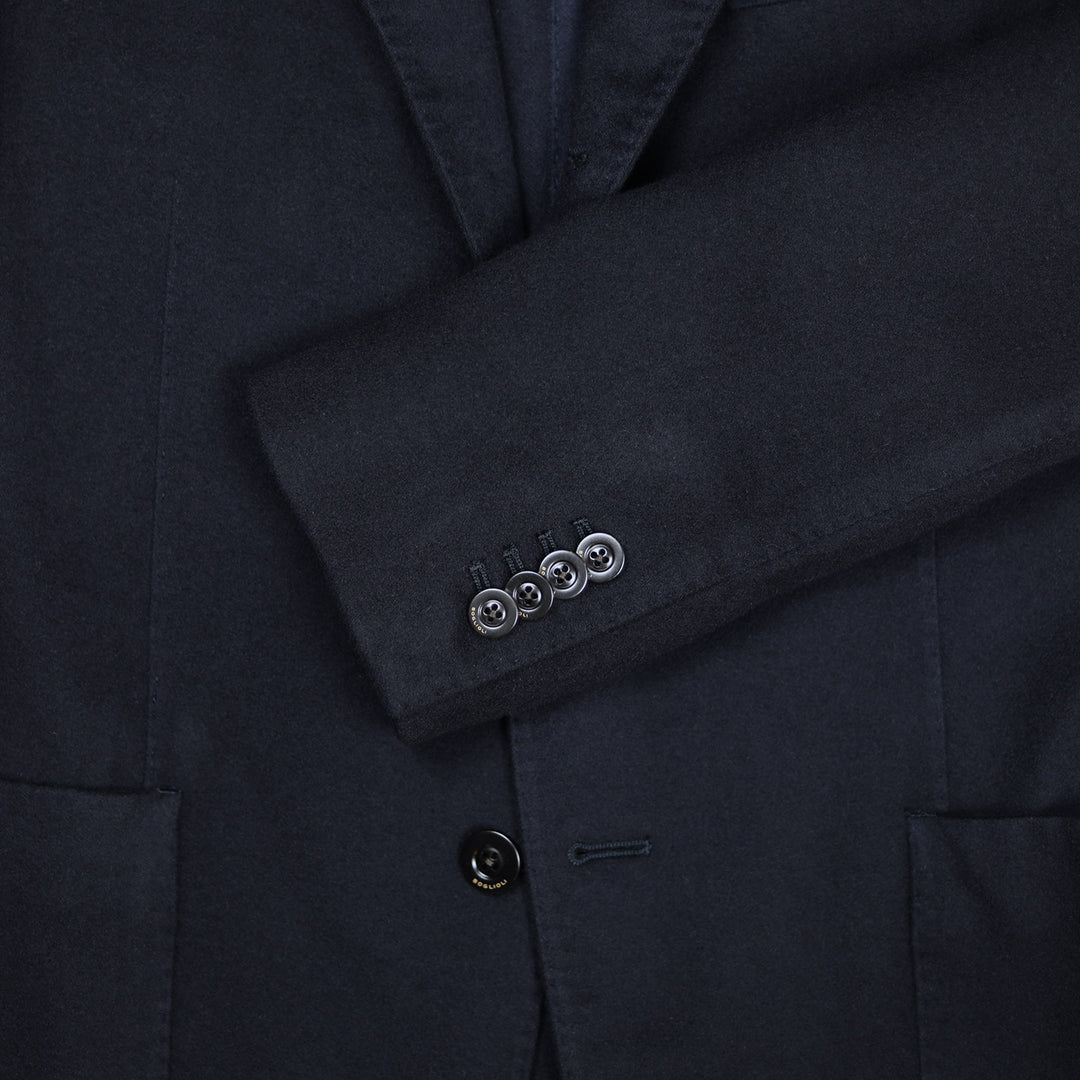 Navy Pure Loro Piana Cashmere Blazer