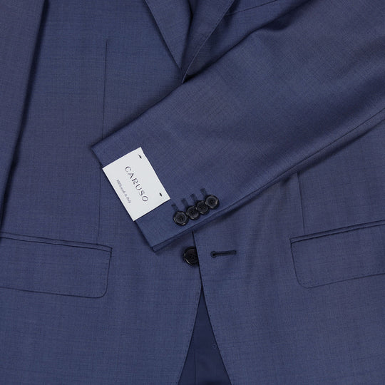 Blue Superfine 130s Wool Suit