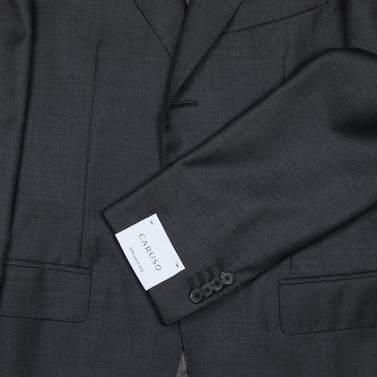 Charcoal Superfine 130s Wool Suit