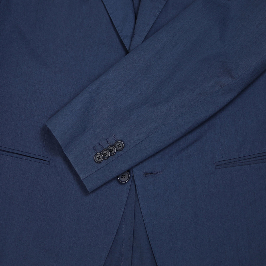 Dark Blue Cotton Aida Suit