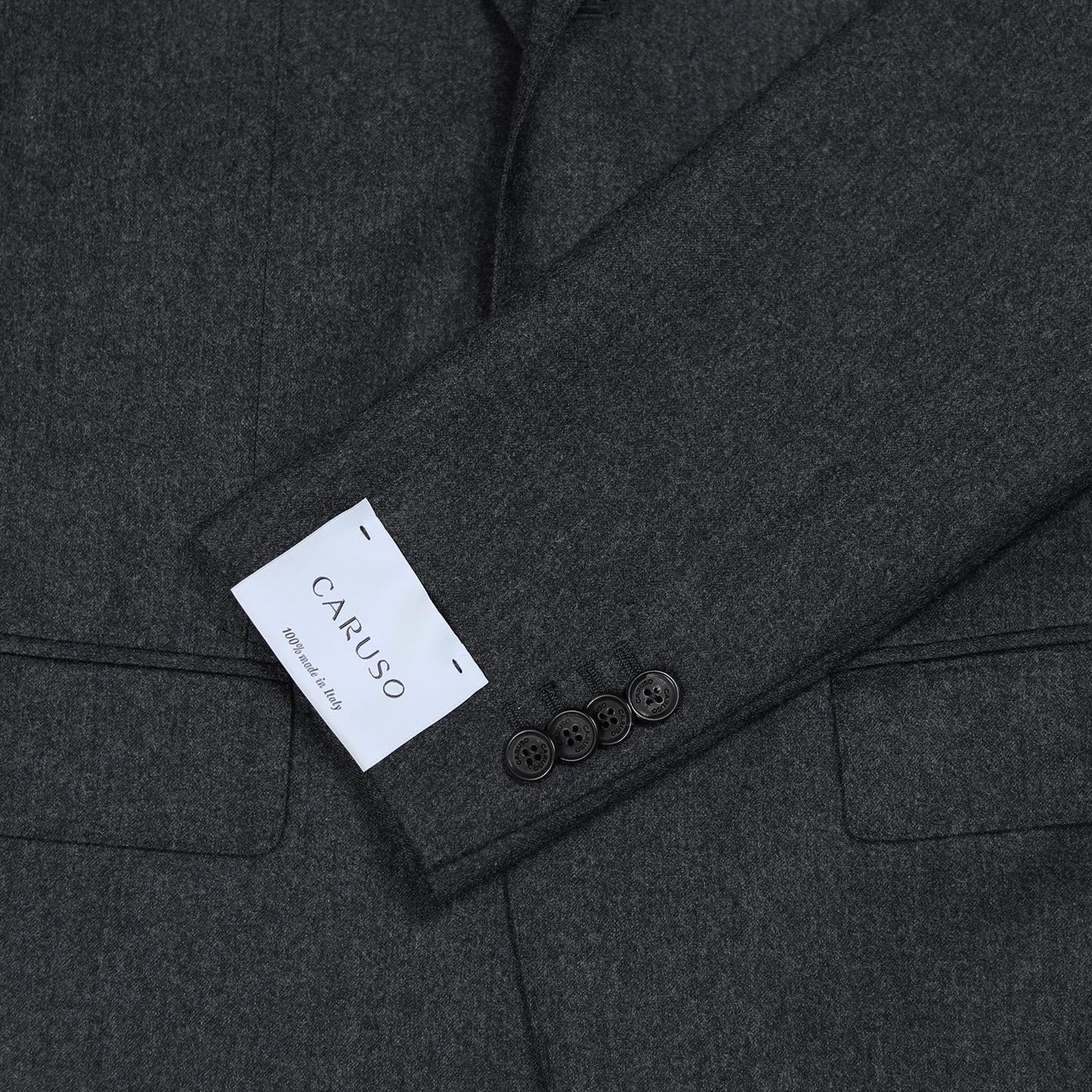 Dark Grey Flannel Wool Suit – Lund & Lund