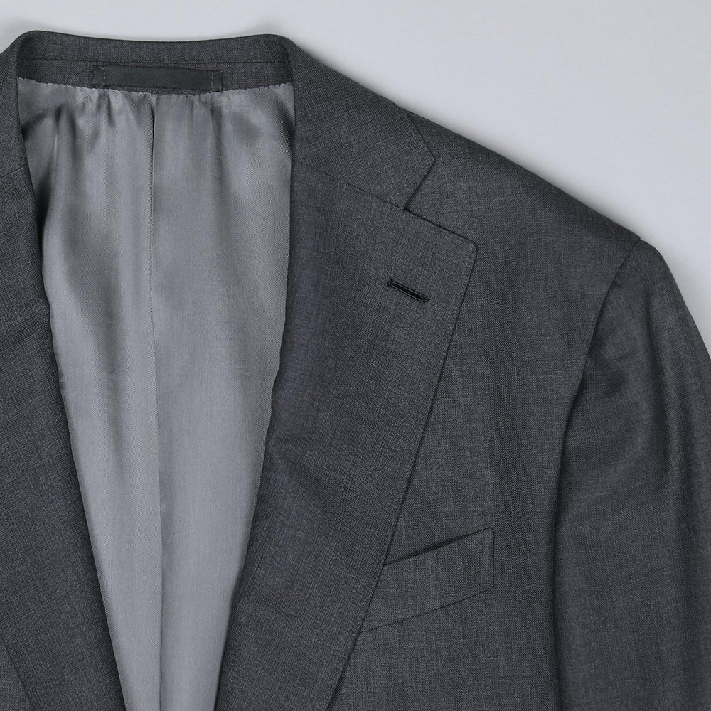 Grey Superfine 130s Wool Suit