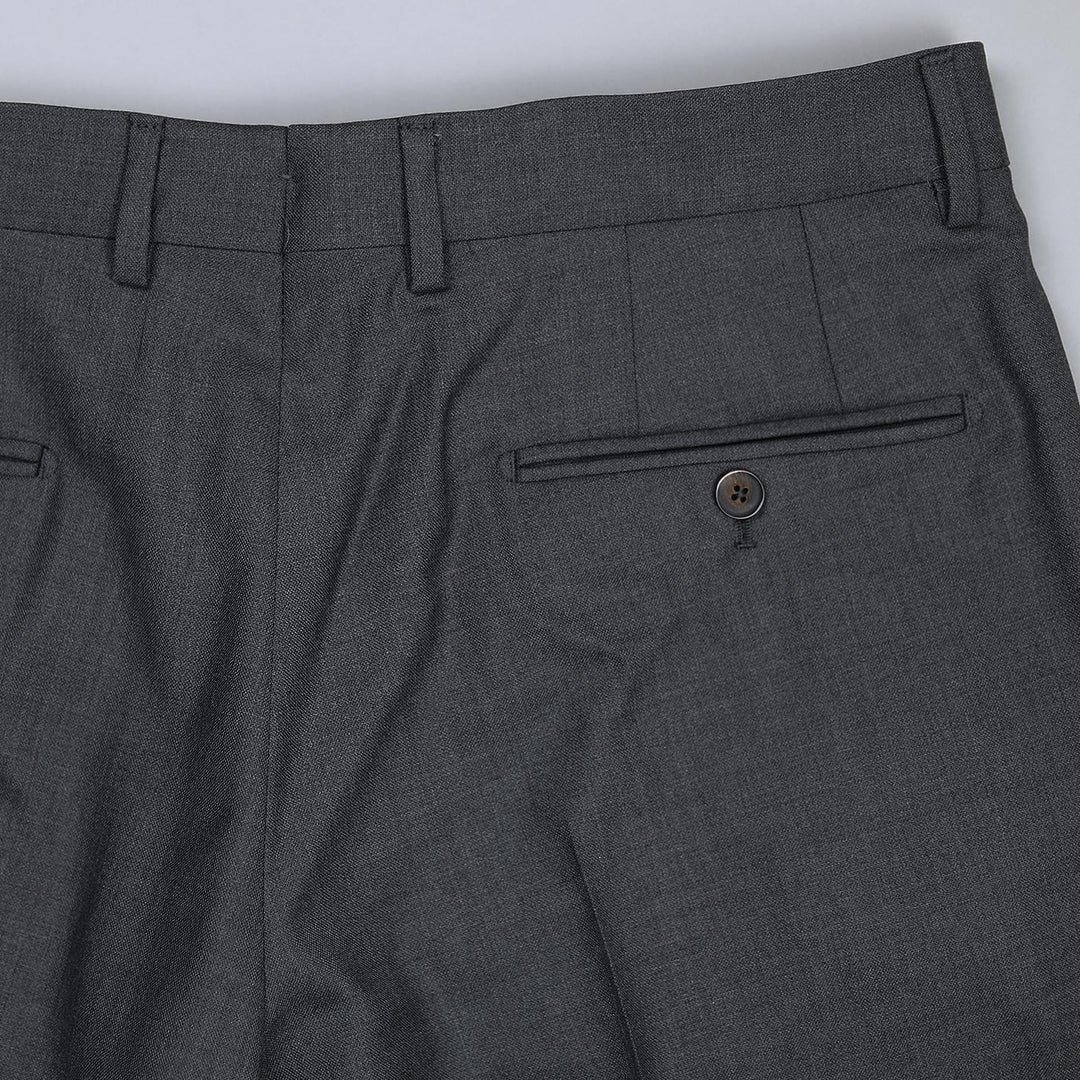 Grey Superfine 130s Wool Suit