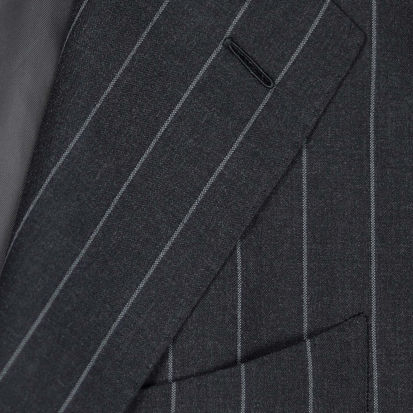 Grey Pinstripe Lightweight Wool Suit – Lund & Lund