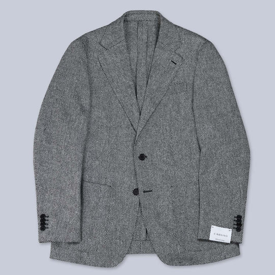 Grey Wool Butterfly Blazer