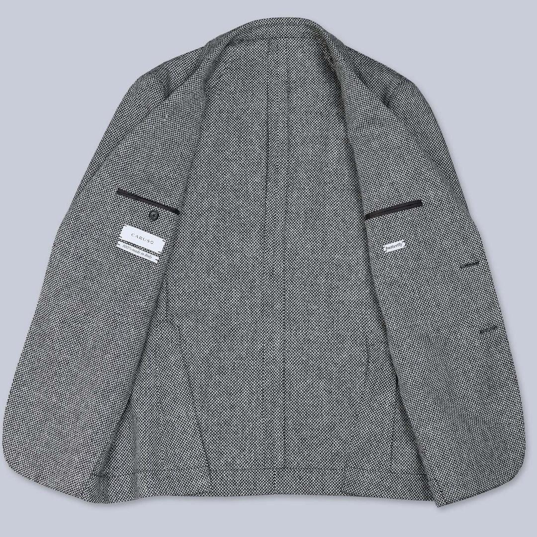 Grey Wool Butterfly Blazer