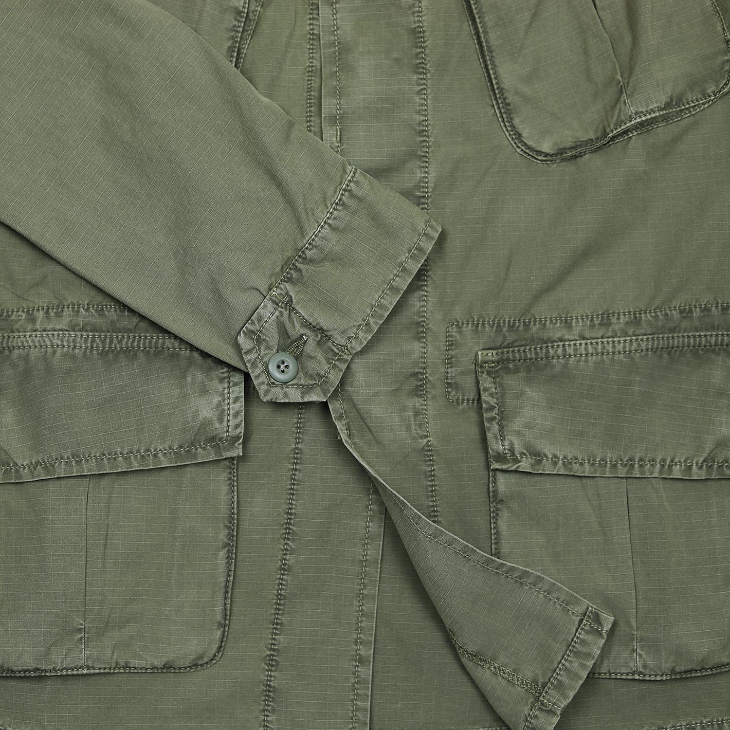 Green Cotton Fatigue Jungle Jacket – Lund & Lund
