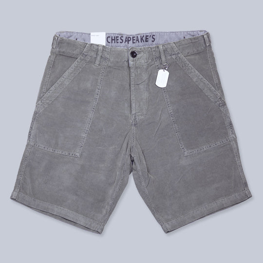 Grey Shannon Corduroy Shorts