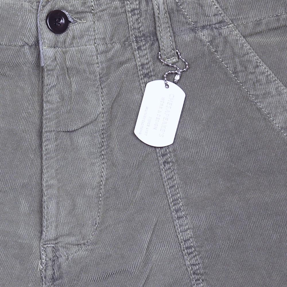 Grey Shannon Corduroy Shorts