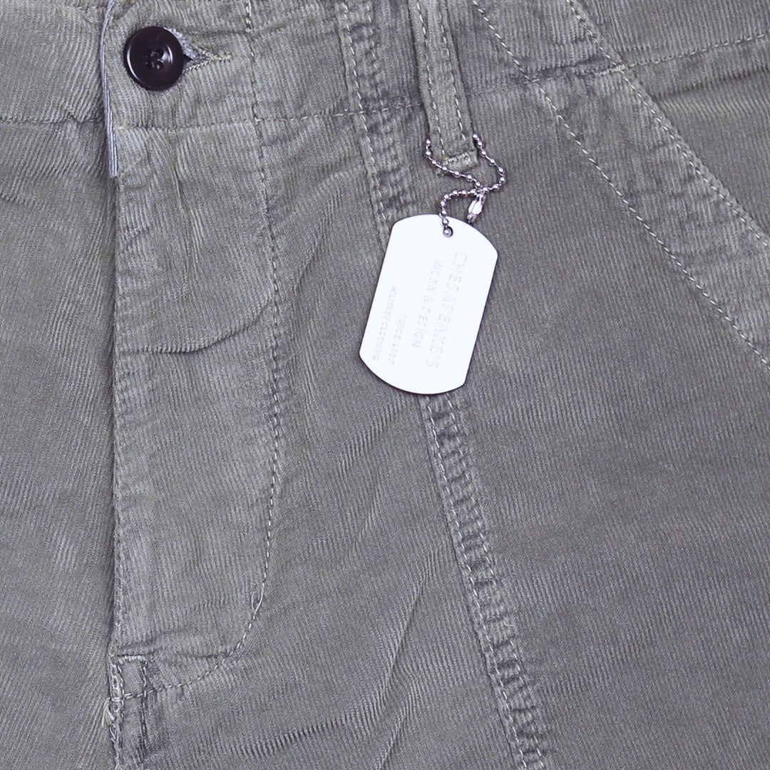 Grey Shannon Corduroy Shorts