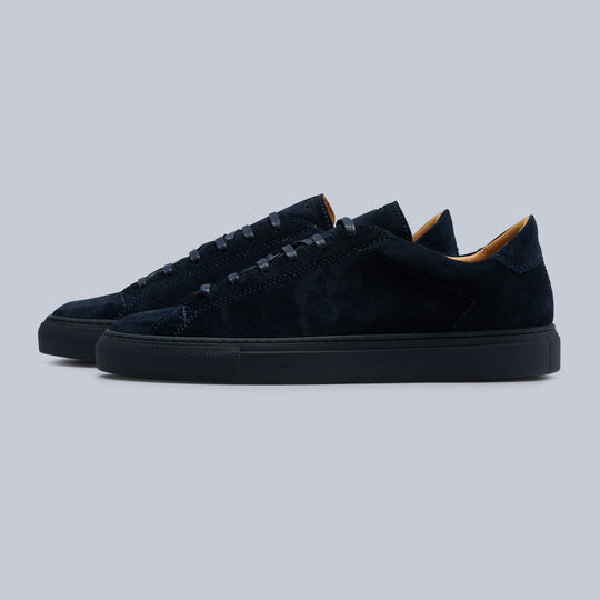 All Blue Suede Racquet Sr Sneakers